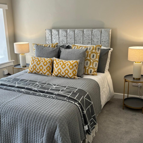 Thumbnail - A staged bedroom